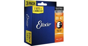 ELIXIR 16540 EL NW SL (3 Pack) Струни для електрогітари .009-.042