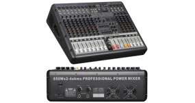 BIG PMB1700FXMP3 Мікшерний пульт з підсилювачем 12+1, 2х850Вт(4ом)