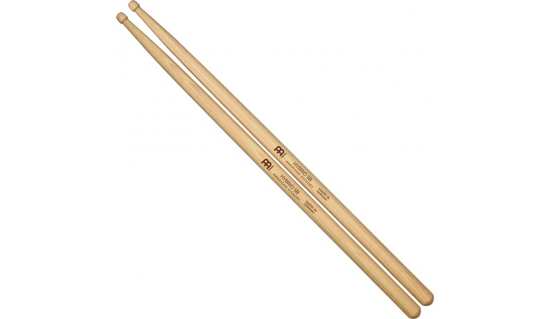 MEINL SB107 Hybrid American Hickory 5B Барабанні палички 5B MEINL SB107 Hybrid American Hickory 5B Барабанні палички 5B