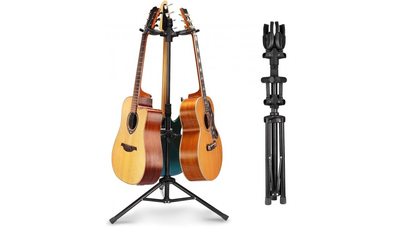 GUITTO GGS-06T Універсальна стійка для 3-х гітар GUITTO GGS-06T Універсальна стійка для 3-х гітар