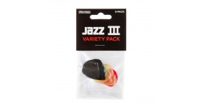 DUNLOP PVP103 Набір медіаторів Jazz III Pick Variety Pack