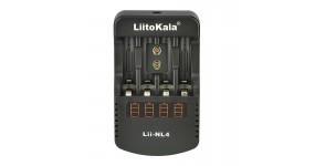 LiitoKala Lii-NL4 Зарядний пристрій для акумуляторів 4хAA/AAA, 1х Крона