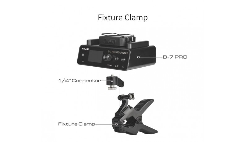 NUX B-7 Pro Персональна моніторна система 2.4 ГГц NUX B-7 Pro Персональна моніторна система 2.4 ГГц