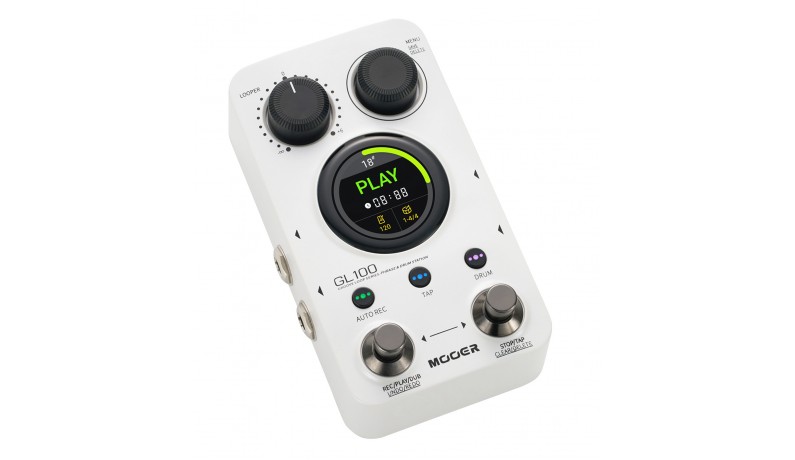 MOOER GL100 Педаль для електрогітари лупер MOOER GL100 Педаль для електрогітари лупер