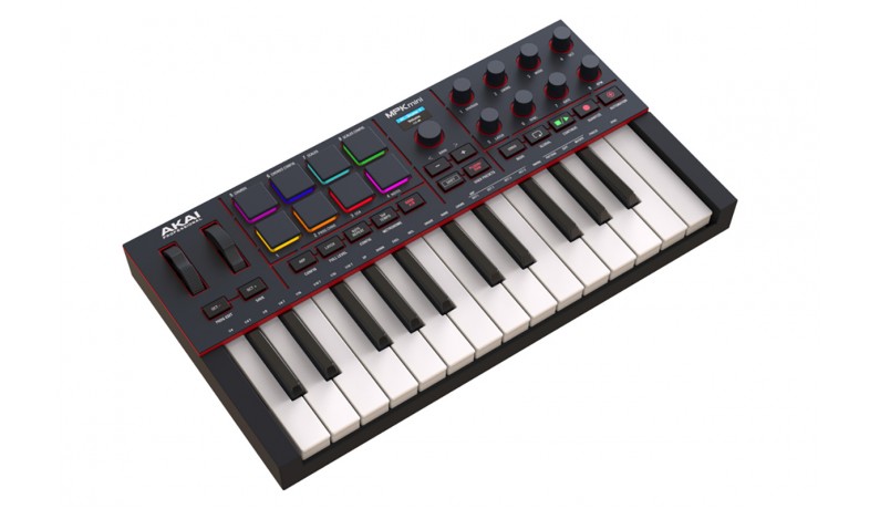 AKAI MPK MINI 4 Black MIDI клавіатура USB 25 клавіш AKAI MPK MINI 4 Black MIDI клавіатура USB 25 клавіш