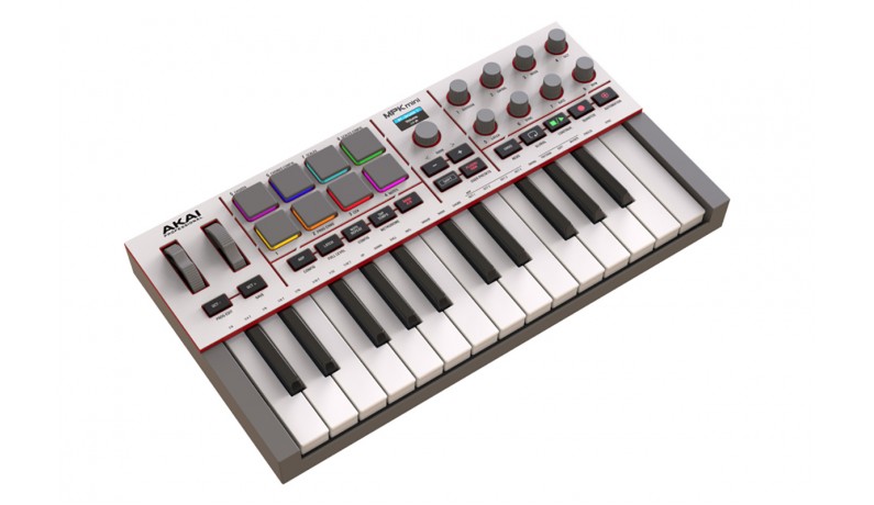 AKAI MPK MINI 4 White MIDI клавіатура USB 25 клавіш AKAI MPK MINI 4 White MIDI клавіатура USB 25 клавіш