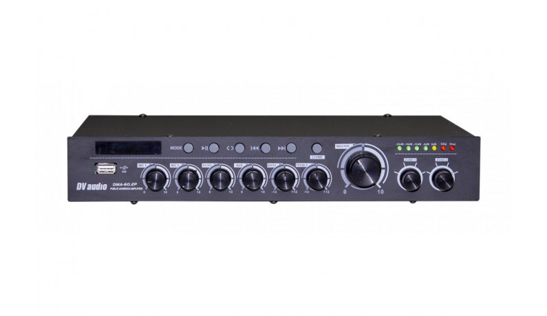 DV AUDIO DMA-40.2P Трансляційний підсилювач 40Вт. DV AUDIO DMA-40.2P Трансляційний підсилювач 40Вт.