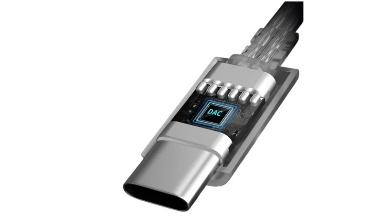 KZ Audio USB TYPE C (47-34) NO MIC Кабель для навушників USB-C KZ Audio USB TYPE C (47-34) NO MIC Кабель для навушників USB-C