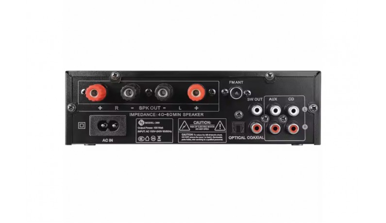 DV AUDIO AV-260 Підсилювач потужності 2x100W (4ом) DV AUDIO AV-260 Підсилювач потужності 2x100W (4ом)