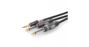 SOMMER CABLE HBA-3S62-0300 Готовий мультимедійний кабель 3.5-2х6.3, 3м.