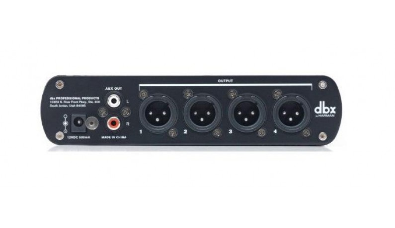DBX DI4 Чотирьохканальний активний директ бокс DBX DI4 Чотирьохканальний активний директ бокс
