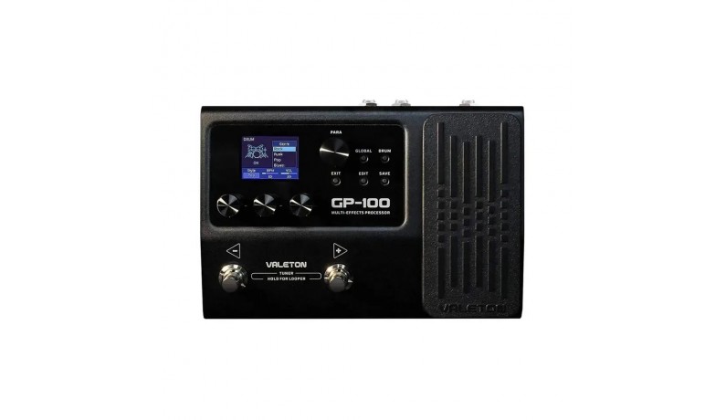 HOTONE AUDIO VALETON GP-100 Процесор для електрогітари HOTONE AUDIO VALETON GP-100 Процесор для електрогітари