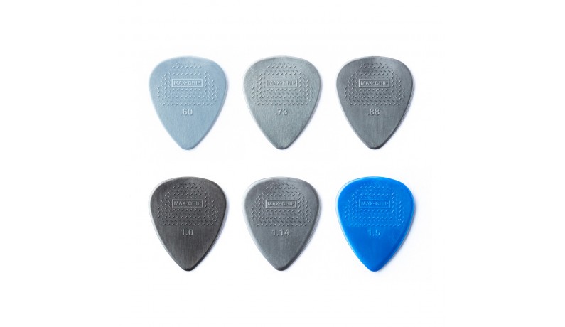 DUNLOP PVP449 Набір медіаторів Max-Grip Nylon Standart Variety Pack DUNLOP PVP449 Набір медіаторів Max-Grip Nylon Standart Variety Pack