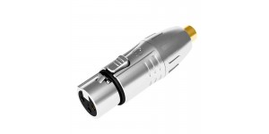SEETRONIC MA3FRF Перехідник XLR мама-RCA мама SEETRONIC MA3FRF Перехідник XLR мама-RCA мама