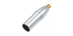 SEETRONIC MA3MRF Перехідник XLR тато-RCA мама SEETRONIC MA3MRF Перехідник XLR тато-RCA мама