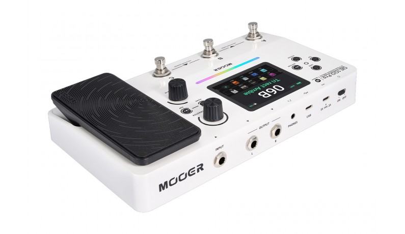 MOOER GE100 Pro Процесор для електрогітари MOOER GE100 Pro Процесор для електрогітари