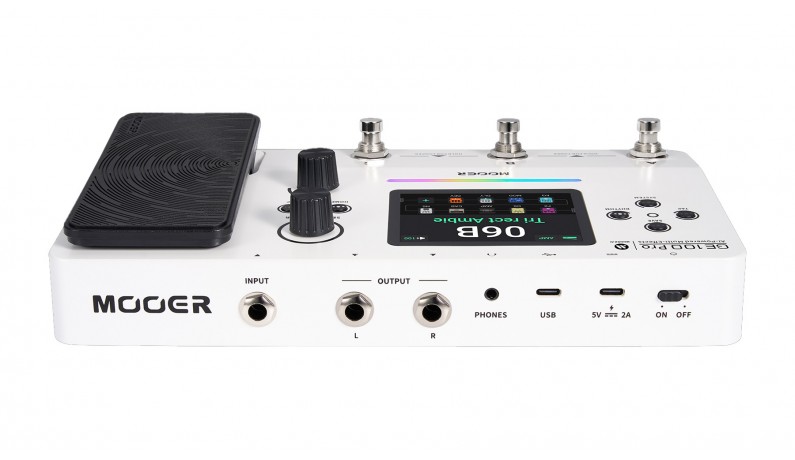 MOOER GE100 Pro Процесор для електрогітари MOOER GE100 Pro Процесор для електрогітари