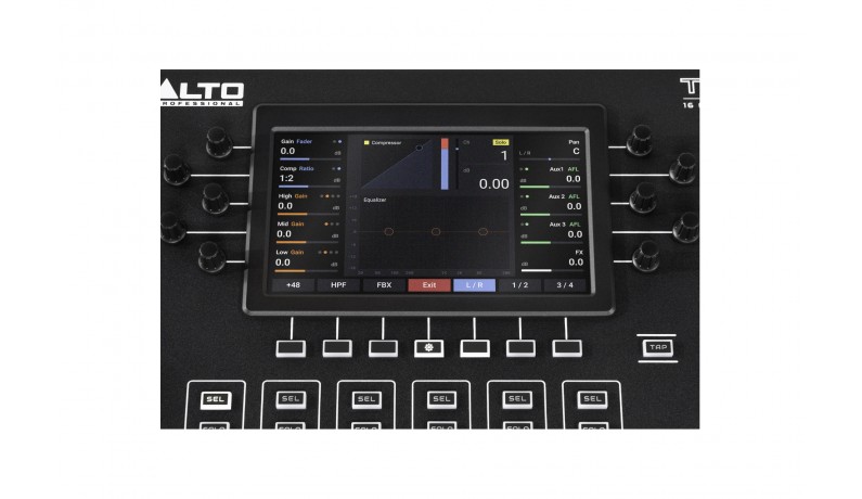 ALTO TMD16 Цифровий мікшерний пульт 16in/12out ALTO TMD16 Цифровий мікшерний пульт 16in/12out