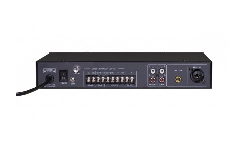 DV AUDIO DMA-120.2P Трансляційний підсилювач 120Вт. DV AUDIO DMA-120.2P Трансляційний підсилювач 120Вт.