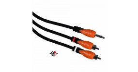 BESPECO SiLOS SLYMSR180 Готовий мультимедійний кабель 3,5 стерео/2*RCA, 1,8 м