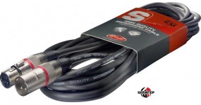 STAGG SMC6RD Готовий мікрофонний кабель XLR-XLR